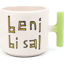 Yeşil Saplı 200ML Türk Kahvesi ve Espresso Fincanı, Şık Tasarım