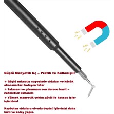 46 In 1 Hassas Tornavida Seti Manyetik Taşınabilir Telefon Pc Tamir Kiti S2 Çelik Ph Sl Torx Hex