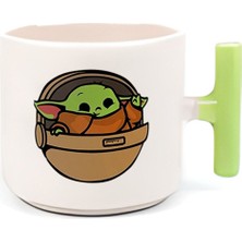 Yeşil Saplı 200ML Kupa, Kahve ve Espresso Için Şık ve Kullanışlı Tasarım