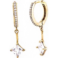 Masaliko Sallantılı Gümüş Küpe SB782, 925 Ayar Gümüş