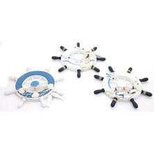 Ahşap Marin Duvara Asmalı Dümen