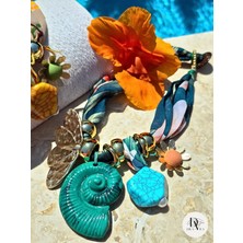 Diva Viva - Ocean Bloom Fular Kadın Kolye