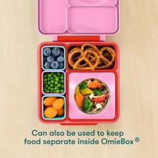 Omiebox Bento Kutusu Iç Bölme Kapları 2li Kırmızı ve Sarı