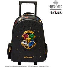 Smiggle - Harry Potter Işıklı Tekerlekli Çekçekli Sırt Çantası