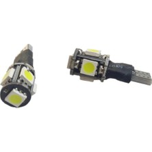 T10 12V LED Ampül Çakar Beyaz 2 Li