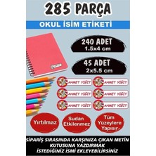 Kt Grup Okul Etiketi Kalem Defter Etiketi Özel Isim Yazılabilen Etiket Looney Tunes 285 Parça