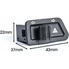 Mondial Sinyal+4 Lü Düğmesi Sct 50/rs/hs/ft/honda Spacy/activa S/FURY/SPONTINI/VN50