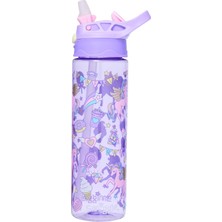 Smiggle - Fun Fair Bpasız 650ML Pipetli Suluk
