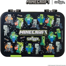 Smiggle - Minecraft Orta Boy Bento Yemek Kutusu
