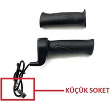 Gaz Kolu E-Bisiklet (Küçük Soket)