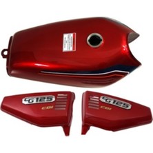 Cg Benzin Deposu+Yan Kapak 125 Agk Kırmızı