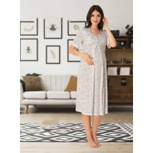 Dvina Effortt Lohusa Gecelik Gri - 8013