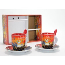 Yöresel Ikili Fincan Seti Model 3