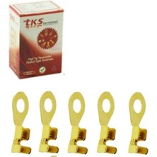 Yuvarlak Fiş 5 Mm(Sarı Kablo Başlığı)