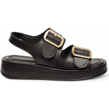 Moda Ayakkabı 145 Ortopedik Kadın Sandalet Ayakkabı