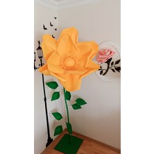 Dev Anemon Buketi 3'lü Set Turuncu