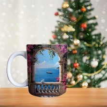 Bodrum Kedisi Porselen Kupa