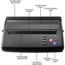Thermal Copier Machine - Termal Printer Yazıcı Prt1 Siyah