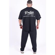 Team Ruchon Bb&fc Erkek Büyük Beden Spor Takım - Fitness & Antrenman - Rahat Oversize Kalıp