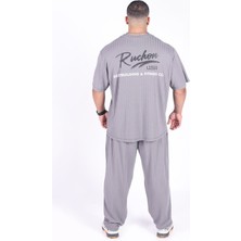 Team Ruchon Bb&fc Erkek Büyük Beden Spor Takım - Fitness & Antrenman - Rahat Oversize Kalıp