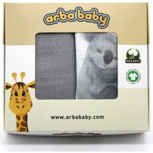 Arba Baby Organik Sertifikalı Müslin Bebek Ağız Mendili (18CM*18CM) Atm 21003