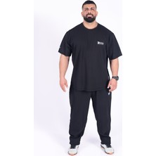 Team Ruchon Usa Erkek Büyük Beden Spor Takım - Fitness & Antrenman - Rahat Oversize Kalıp