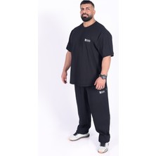 Team Ruchon Usa Erkek Büyük Beden Spor Takım - Fitness & Antrenman - Rahat Oversize Kalıp