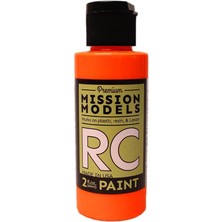 Storemax Models MMRC-050 Su Bazlı Rc Boya, 2 Oz Şişe, Floresan Yarış Parlak Turuncu
