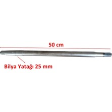 E-Yük Arabası Arka Aks 18 Freze 50 cm Ith