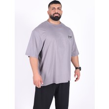 Bigsize - Tshirt Bodybuilding Co. Erkek Geniş Kalıp Sporcu Tişört - Fitness & Spor Giyim - Rahat Pamuklu Kumaş