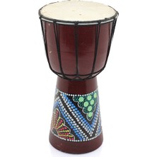 Batikli Ahşap Darbuka 25 cm