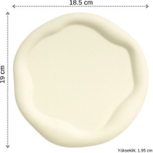 Minimalist Kuş Heykeli – Yuvarlak Tabaklı 2’li Beton Kuş Figürü Seti