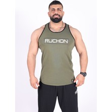 Tank Top Athlete - Ruchon Wear Erkek Rahat Fit Sporcu Atlet - Fitness & Antrenman Giyim - %100 Pamuklu Kumaş