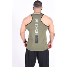 Tank Top Athlete - Ruchon Wear Erkek Rahat Fit Sporcu Atlet - Fitness & Antrenman Giyim - %100 Pamuklu Kumaş
