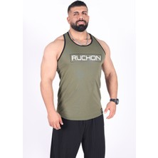 Tank Top Athlete - Ruchon Wear Erkek Rahat Fit Sporcu Atlet - Fitness & Antrenman Giyim - %100 Pamuklu Kumaş