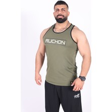Tank Top Athlete - Ruchon Wear Erkek Rahat Fit Sporcu Atlet - Fitness & Antrenman Giyim - %100 Pamuklu Kumaş