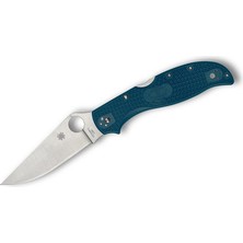 Spyderco Stretch 2 Xl Blue Frn K390 Plainedge Çakı