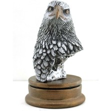 Kartal Başı Büst Figür – 17 × 9 cm