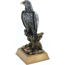 Dal Üzerinde Kartal Figür – 25 cm (Y) × 13 cm (G)