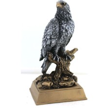 Dal Üzerinde Kartal Figür – 25 cm (Y) × 13 cm (G)