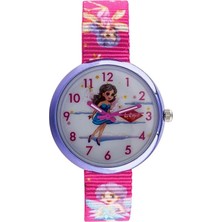 Sevimli Pembe Çocuk Kol Saati, Eğlenceli ve Şık Tasarım