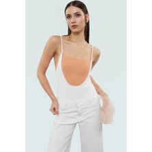 Kadın Yazlık Kolsuz Bluz Pamuklu Rahat Kare Yaka Premium Kalite Modern Stil