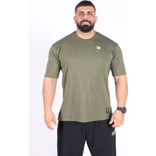Fitsize -  My Limits Erkek Dar Kesim Sporcu Tişört - Fitness & Antrenman Giyim - %100 Pamuklu Kumaş