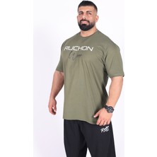 Fitsize -  Designed In Usa Erkek Dar Kesim Sporcu Tişört - Fitness & Antrenman Giyim - %100 Pamuklu Kumaş