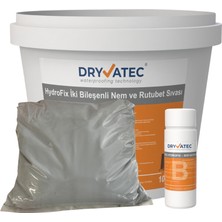 Dryvatec Hydrofix – 2 Bileşenli Nem ve Rutubet Sıvası (10 kg Set)