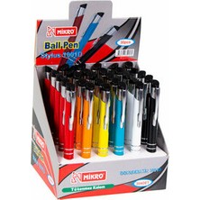 Mikro Tükenmez Kalem Dokunmatik Metal