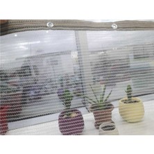 Balkon ve Kuş Koruma Ağı, 1x3 M, Beyaz, Dayanıklı ve Şık Tasarım