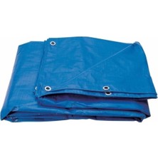 3X8M Mavi Su Geçirmez Çit ve Balkon Gölgelik Brandası