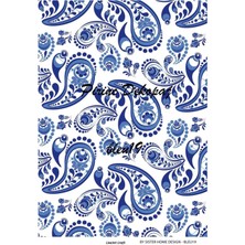 Lineart Pirinç Dekopaj BLUE19