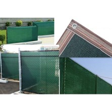 Yeşil Gölgelik File 1x9 M Bahçe Gölgeliği, %95 Gölgeleme Özelliği